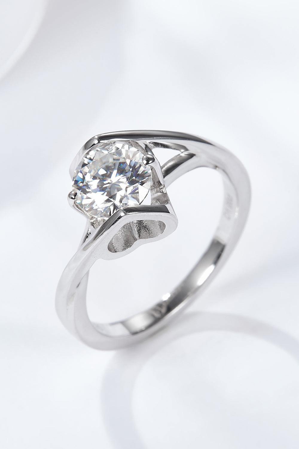 Get What You Need 1 Carat Moissanite Ring - Trendsi