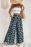 Floral Pocket Culottes - Trendsi - Flyclothing LLC
