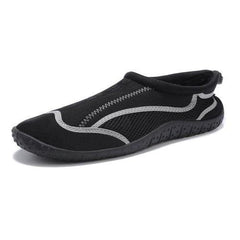 Tecs Men's Slip On Aquasock Black-Grey - Flyclothing LLC