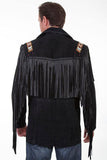 Scully Leather 100% Leather Black Men's Jacket - Scully Leather