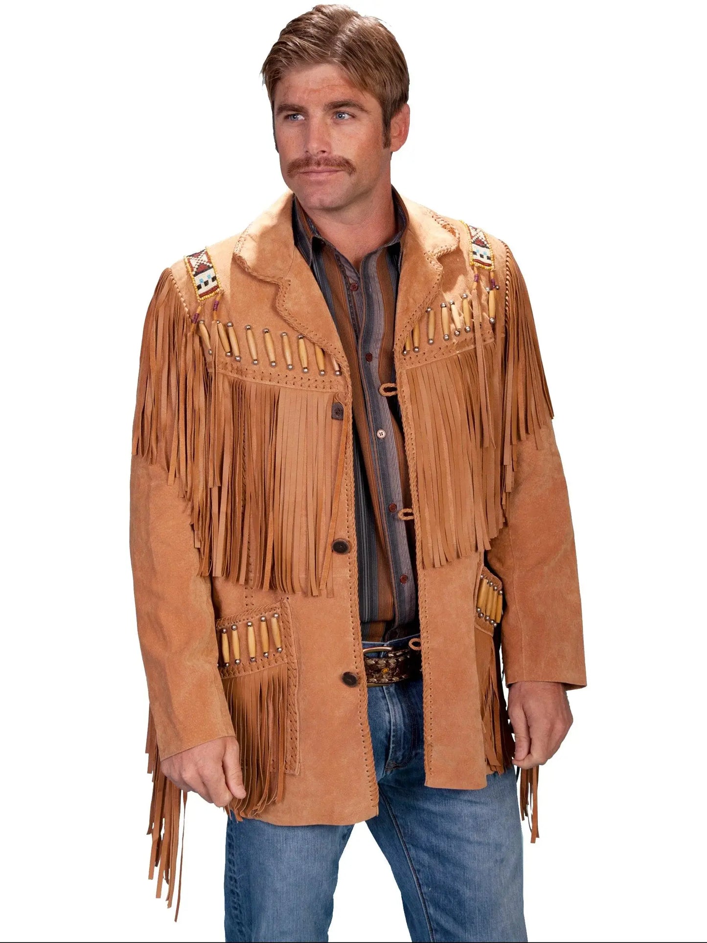 Scully BOURBON BOAR SUEDE MEN'S JACKET - Scully Leather - Flyclothing LLC
