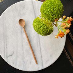 Olive Wood Long Appetizer Spoon, Set of 3 - Jedando