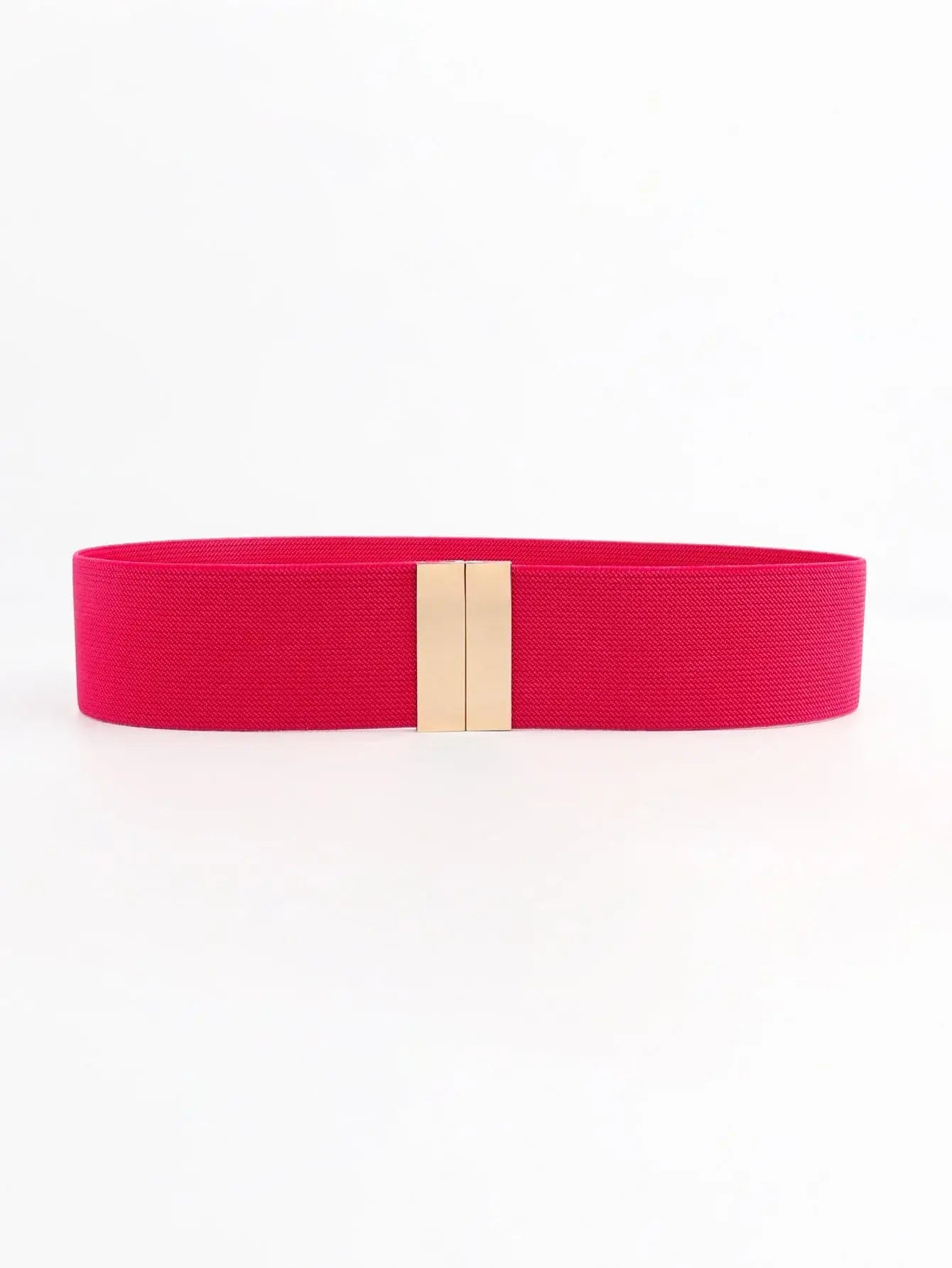 Alloy Buckle Elastic Belt - Trendsi - Flyclothing LLC