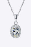 Be The One 1 Carat Moissanite Pendant Necklace - Trendsi - Flyclothing LLC