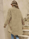 Collared Button Down Coat - Trendsi - Flyclothing LLC