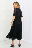 P & Rose Lovely Lace Full Size Tiered Dress - Trendsi
