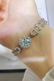2 Carat Moissanite Double-Layered Bracelet - Trendsi - Flyclothing LLC