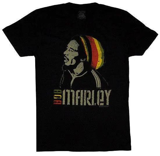 Bob Marley Old School T-Shirt - Flyclothing LLC