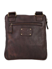 Scully CHOCOLATE CROSSBODY BAG - Scully Leather
