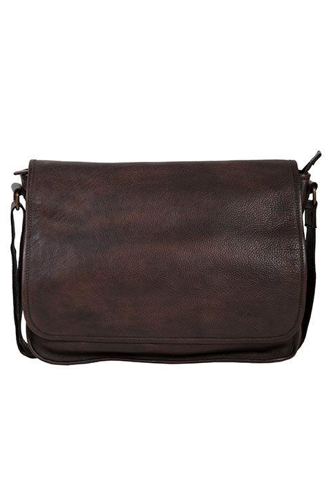 Scully CHOCOLATE MESSENGER BAG - Flyclothing LLC