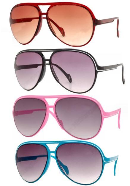 Neon Aviator Sunglasses - Flyclothing LLC
