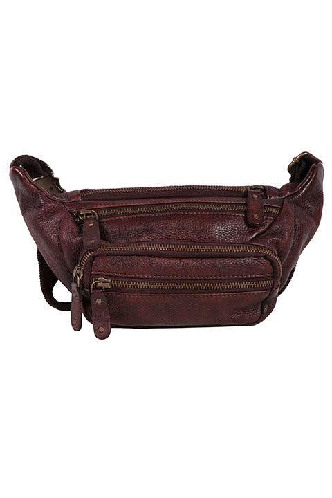 Scully CHOCOLATE WAIST POUCH - Scully Leather