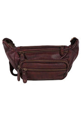 Scully CHOCOLATE WAIST POUCH - Scully Leather