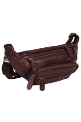 Scully CHOCOLATE WAIST POUCH - Scully Leather