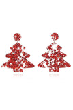Christmas Tree Acrylic Earrings - Trendsi - Flyclothing LLC