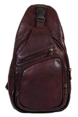 Scully CHOCOLATE LEATHER SLING - Scully Leather - Flyclothing LLC