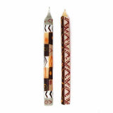 Tall Hand Painted Candles - Pair - Akono Design - Nobunto - Nobunto - Flyclothing LLC