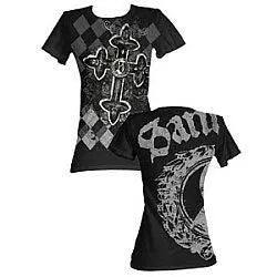 Sanctify Argyle Womens Iron Tee - Sanctify Clothing