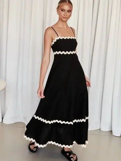 Spaghetti Strap Maxi Dress - Trendsi - Flyclothing LLC