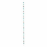 Hand Crafted Felt from Nepal: Pom Pom Garlands, Grey/Blue - Global Groove Direct