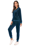 Zip-Up Hooded Jacket and Pants Set - Trendsi - Flyclothing LLC