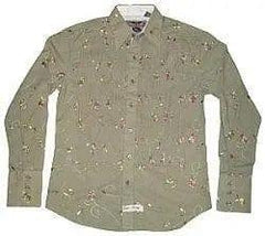 English Laundry Bury Shirt Olive - Flyclothing LLC