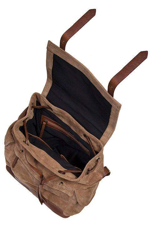 Scully BROWN BACKPACK - Scully Leather - Flyclothing LLC