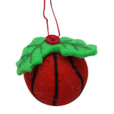 Basketball Felt Ornament - Global Groove (H) - Global Groove (H)