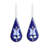 Tulip Abalone Teardrop Earrings - Artisana - Flyclothing LLC