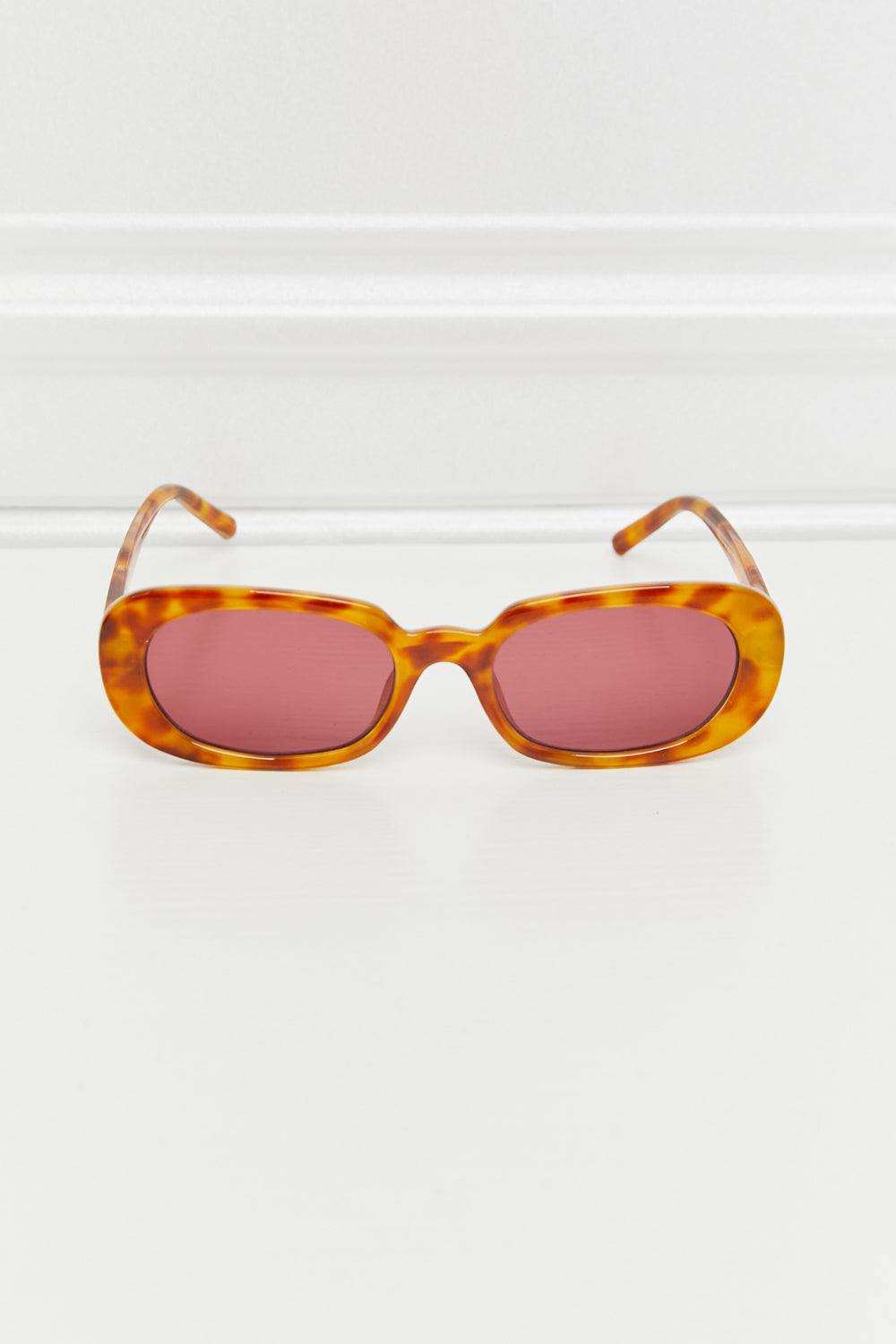 Oval Full Rim Sunglasses - Trendsi - Flyclothing LLC