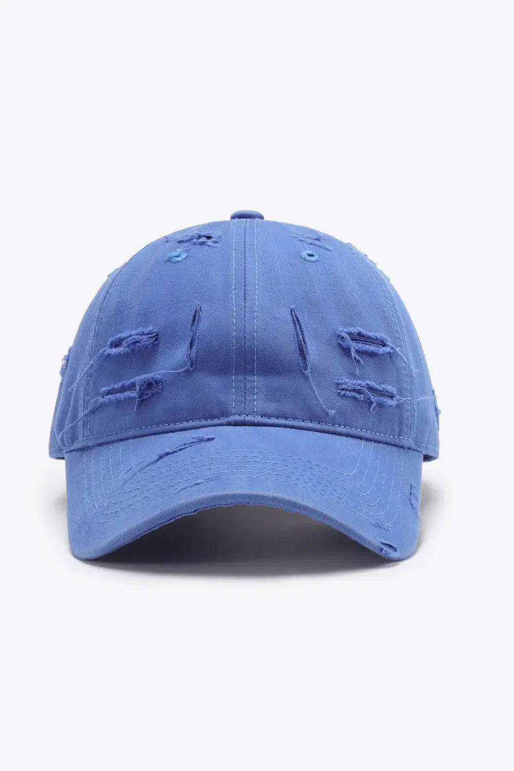 Distressed Adjustable Baseball Cap - Trendsi - Flyclothing LLC