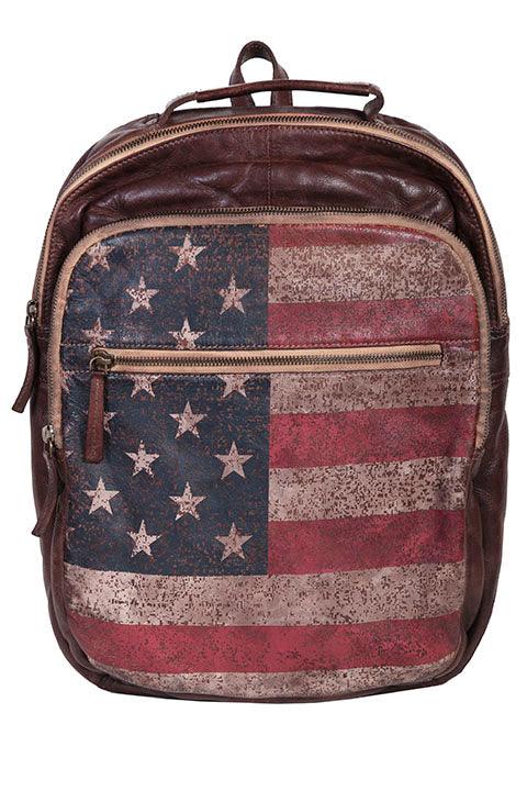 Scully CHOCOLATE FLAG BACKPACK - Flyclothing LLC