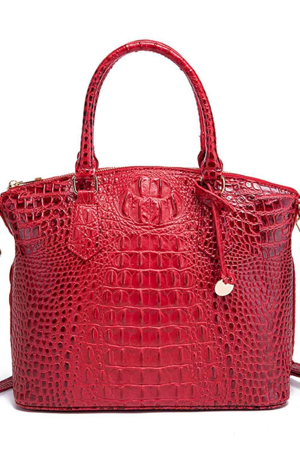 PU Leather Handbag - Trendsi