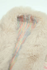 Open Front Fringe Hem Poncho - Trendsi - Flyclothing LLC