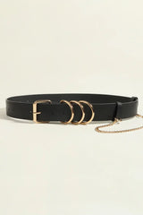 Punk PU Belt - Trendsi - Flyclothing LLC
