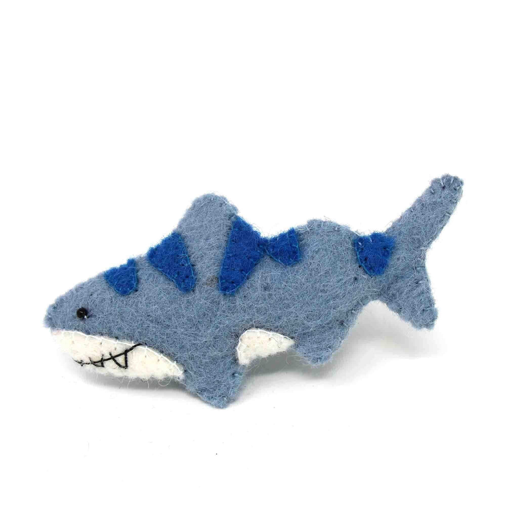 Nautical Shark, Whale & Seahorse Felt Napkin Rings, Set of 4 - Global Groove Direct - Flyclothing LLC