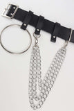 PU Belt with Chain - Trendsi - Flyclothing LLC