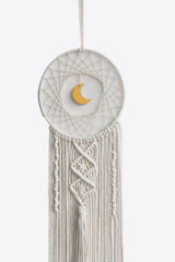 Bohemian Hand-Woven Moon Macrame Wall Hanging - Flyclothing LLC