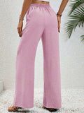 Wide Leg Drawstring Pants - Trendsi - Flyclothing LLC