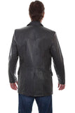 Scully GREY CAIMAN INSET BLAZER - Scully Leather