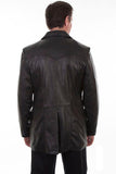 Scully BLACK CAIMAN INSET BLAZER - Scully Leather