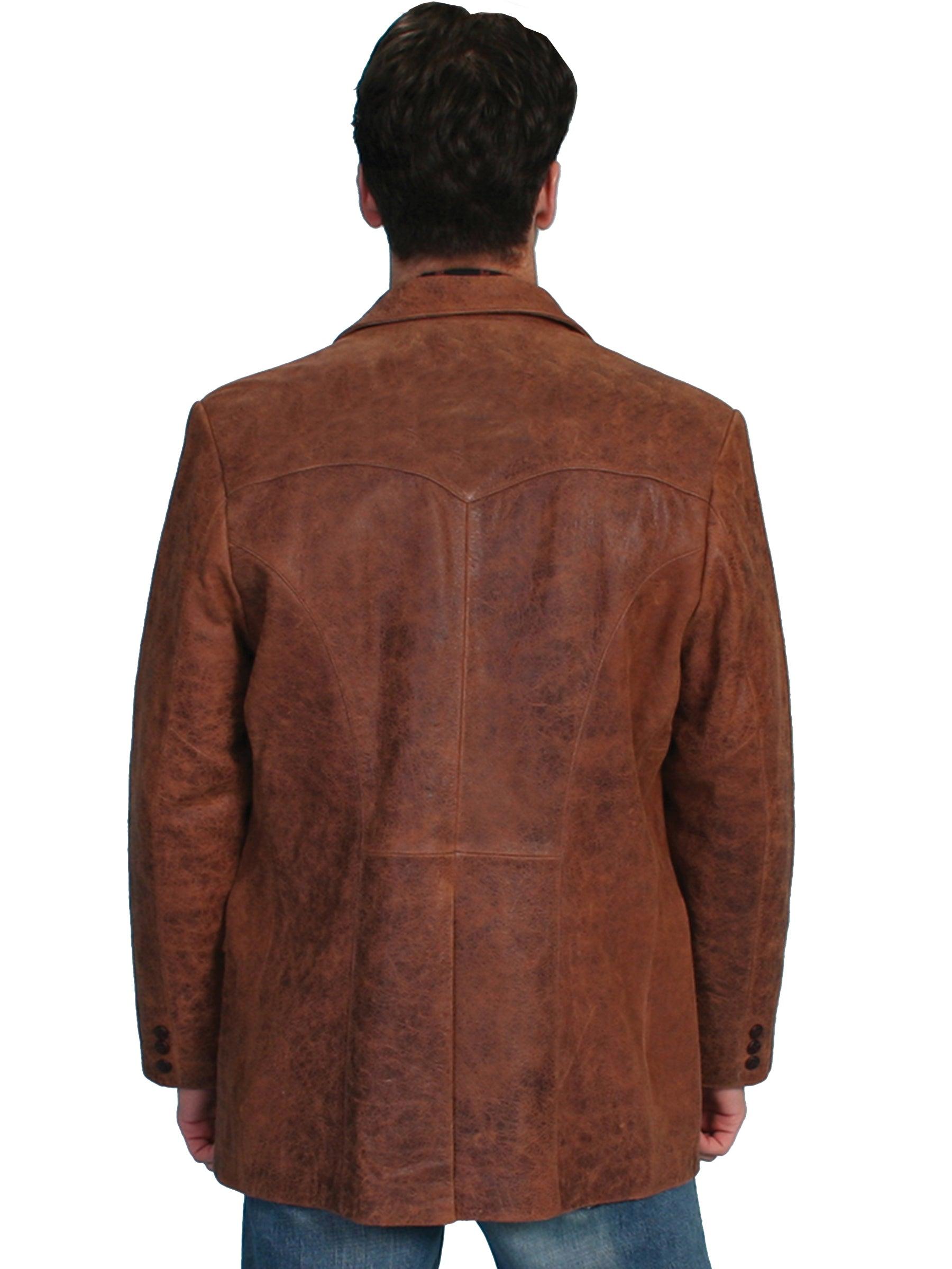 Scully BROWN CAIMAN INSET BLAZER - Flyclothing LLC