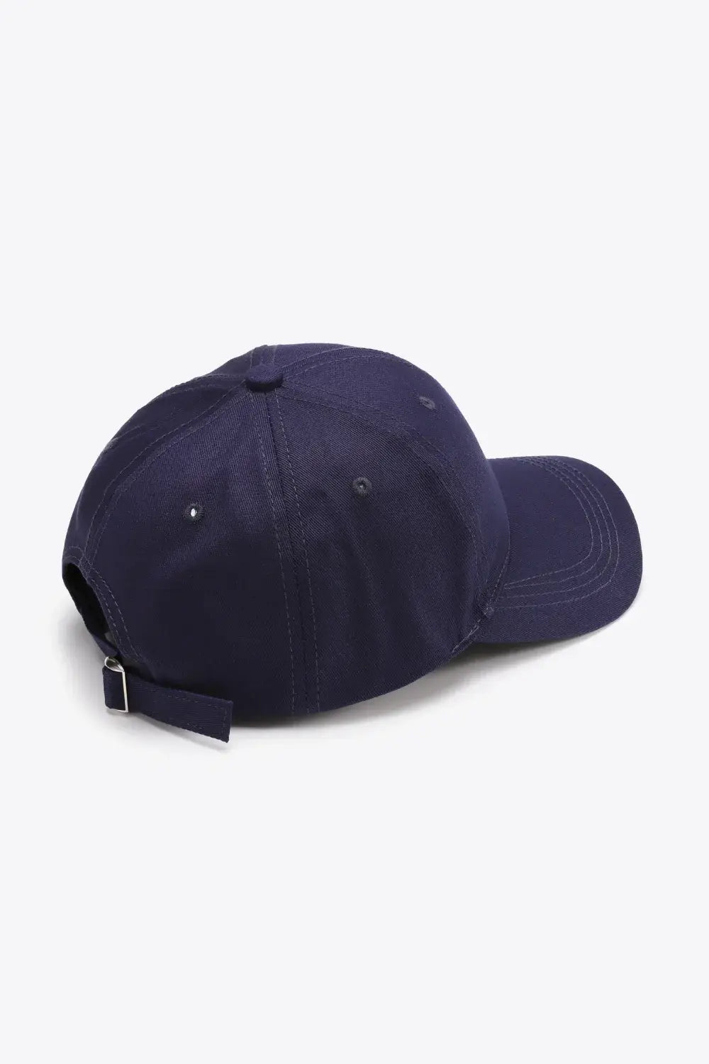 Plain Adjustable Cotton Baseball Cap - Trendsi - Flyclothing LLC