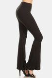Leggings Depot High Waist Flare Leggings - Trendsi - Flyclothing LLC