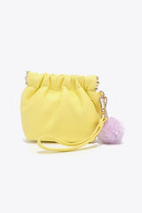 Nicole Lee USA Faux Leather Pouch - Trendsi - Flyclothing LLC