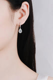 Moissanite Teardrop Earrings - Trendsi