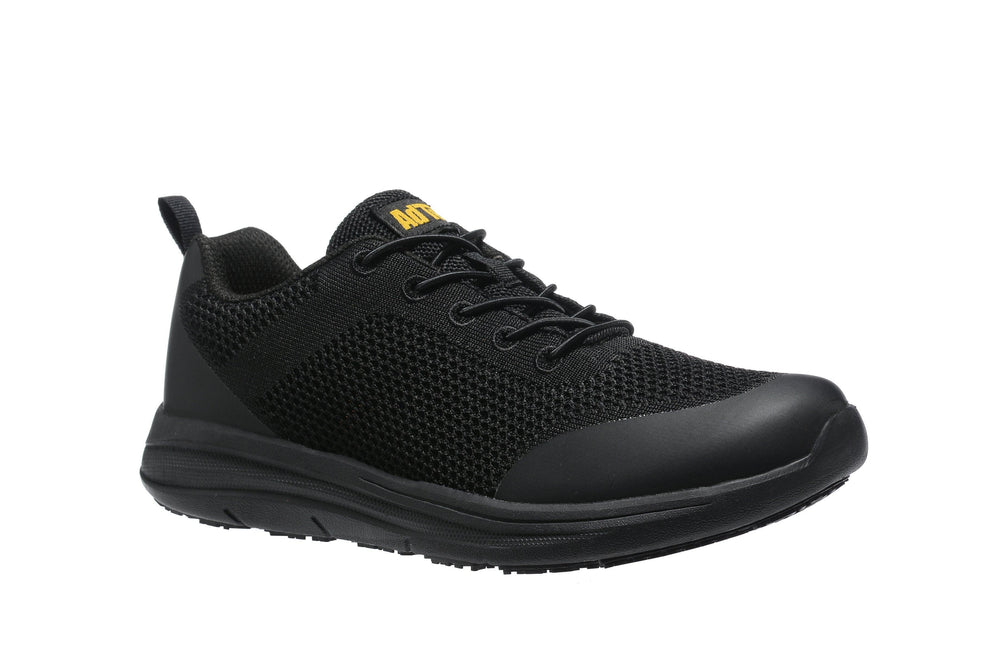 AdTec-Lite Men's Light Weight Non-Slip Work Black Work Sneaker - AdTec