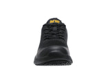 AdTec-Lite Men's Light Weight Non-Slip Work Black Work Sneaker Steel Toe - AdTec
