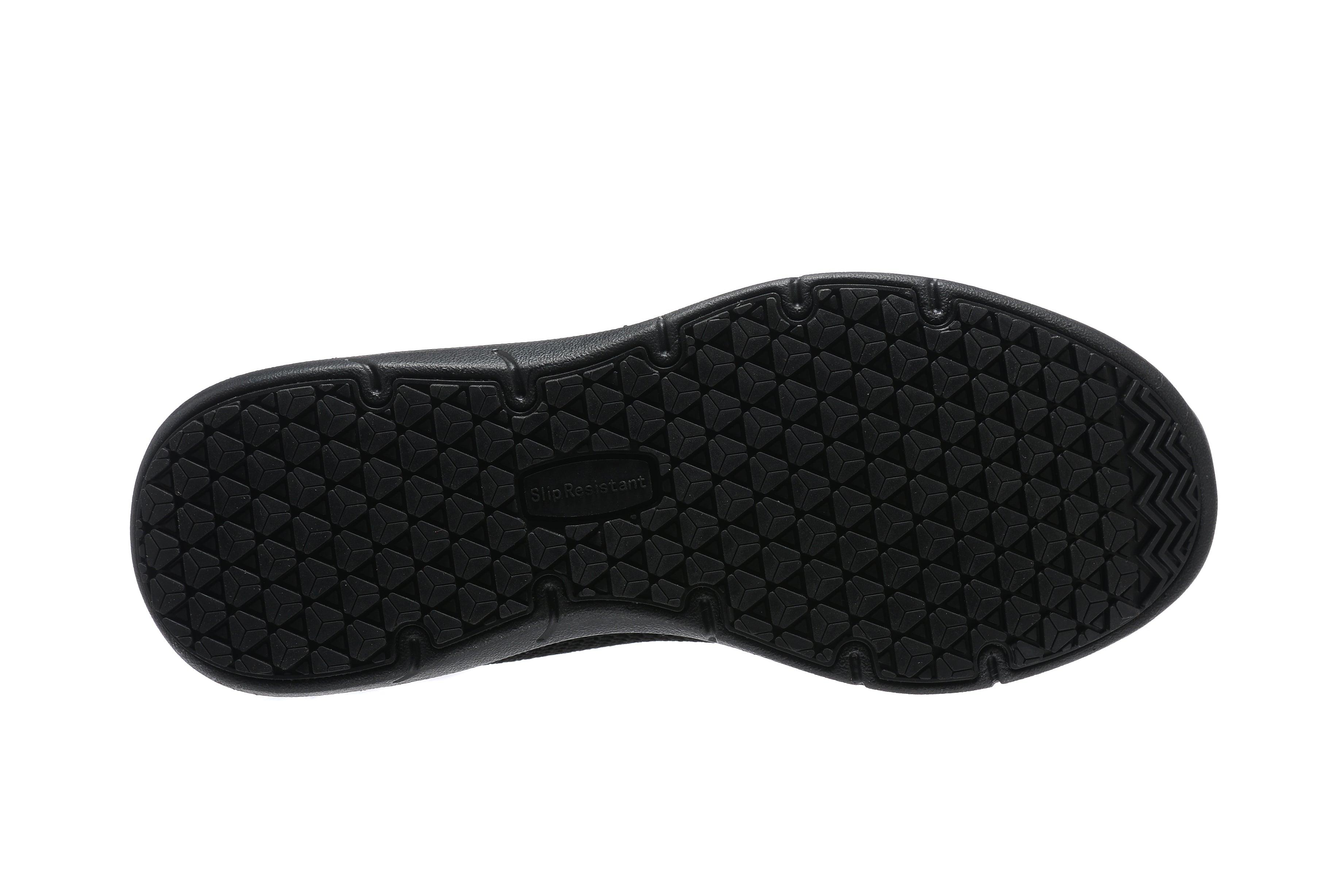 AdTec-Lite Men's Light Weight Non-Slip Work Black Work Sneaker Steel Toe - Flyclothing LLC