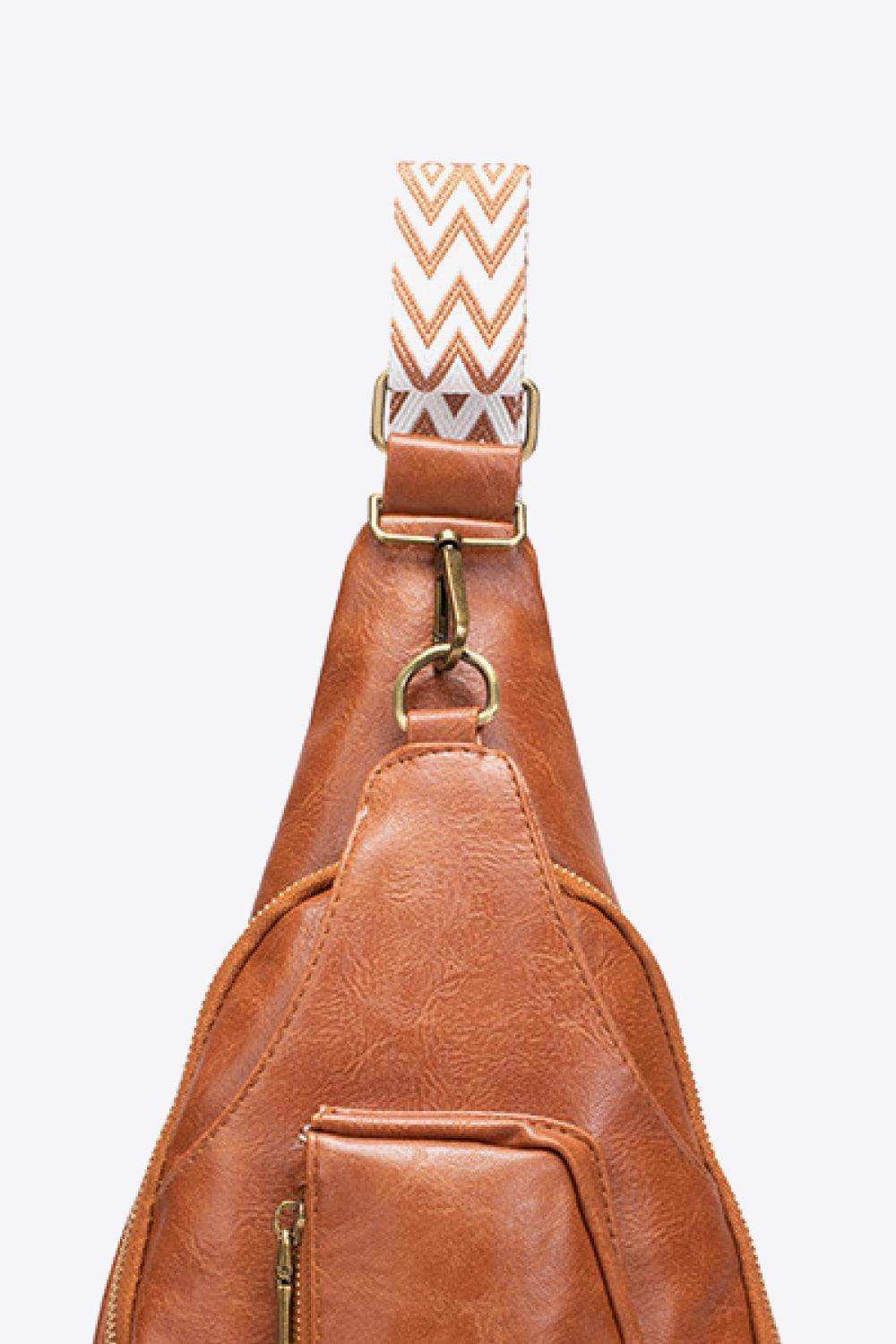 All The Feels PU Leather Sling Bag - Trendsi - Flyclothing LLC
